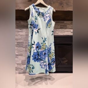 Alyx Floral Blue and White Dress